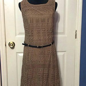 BROWN DRESS